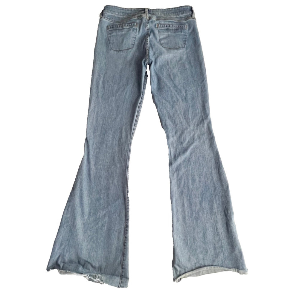Genetic Denim Visionaries Nevena 'The Adriane' Wide Leg Flare Jeans Y2K Indie - Picture 5 of 11